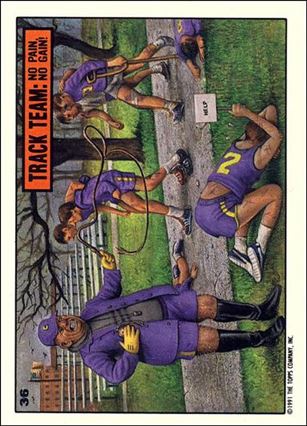 Toxic High (Base Set) card 36 Track Team