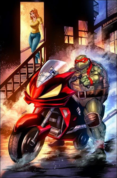 Teenage Mutant Ninja Turtles (2024) issue 1-T Ryan Kincaid Retailer Exclusive Virgin Cover
