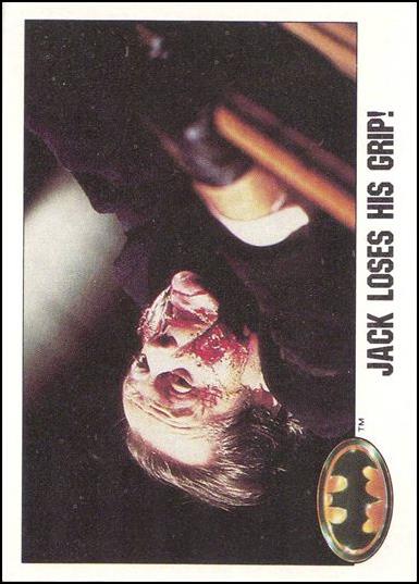 Batman (Collectors' Edition Set) card 34 Jack Loses his Grip!