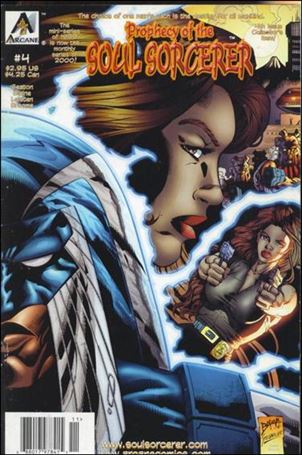 Prophecy of the Soul Sorcerer (2000) issue 4-B Right Side Cover