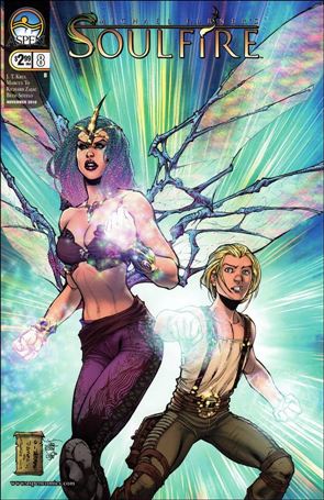 Michael Turner's Soulfire (2009) issue 8-B Kevin Sharpe Cover