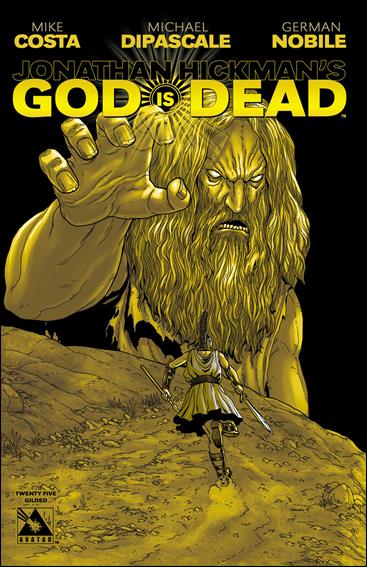 God is Dead issue 25-F Jacen Burrows Gilded Cover