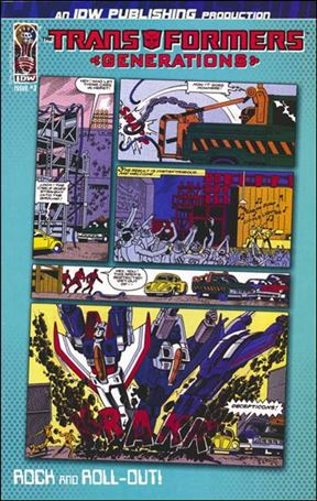 Transformers: Generations issue 3-C Retro Art 1:50 Cover
