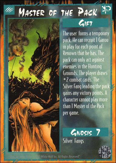 Rage Limited (Base Set) card 165 Master of the Pack