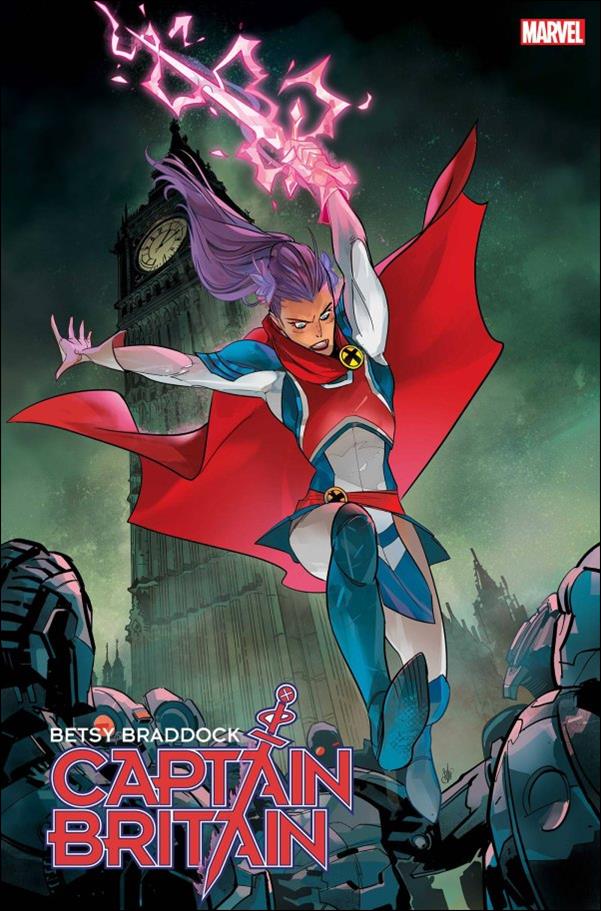 Betsy Braddock: Captain Britain issue 1-F Otto Schmidt 1:25 Cover