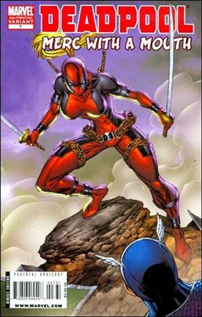 Deadpool: Merc with a Mouth issue 7-C Rob Liefeld Cover (3rd Printing)