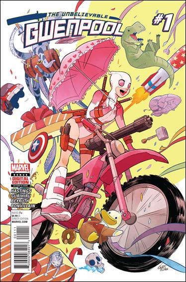 Unbelievable Gwenpool issue 1 Gurihiru Cover