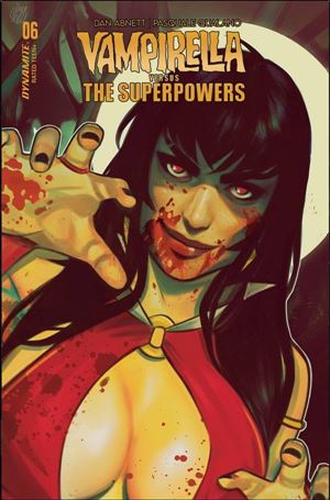 Vampirella vs. the Superpowers issue 6-D Francesco Tomaselli Cover