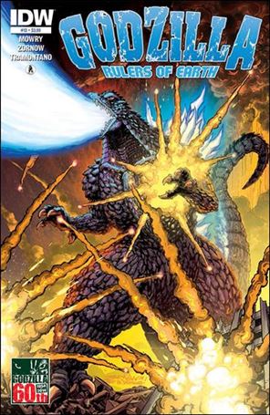 Godzilla: Rulers of the Earth issue 13 Jeff Zornow Cover
