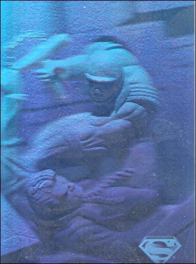Superman Holo Series (Silver Hologram Base Set) card 20 Like Gangbusters!