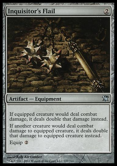 Magic the Gathering: Innistrad (Base Set) card 227 Inquisitor's Flail