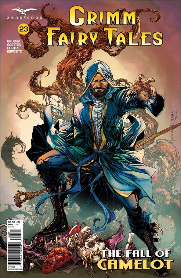 Grimm Fairy Tales (2016) issue 23-D Harvey Tolibao Cover