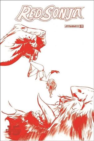 Red Sonja (2019) issue 22-L Jae Lee 1:21 Red Line Art Cover