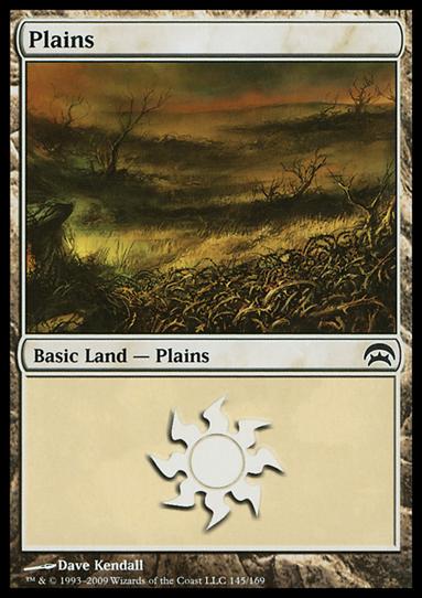 Magic the Gathering: Planechase (Base Set) card 145 Plains