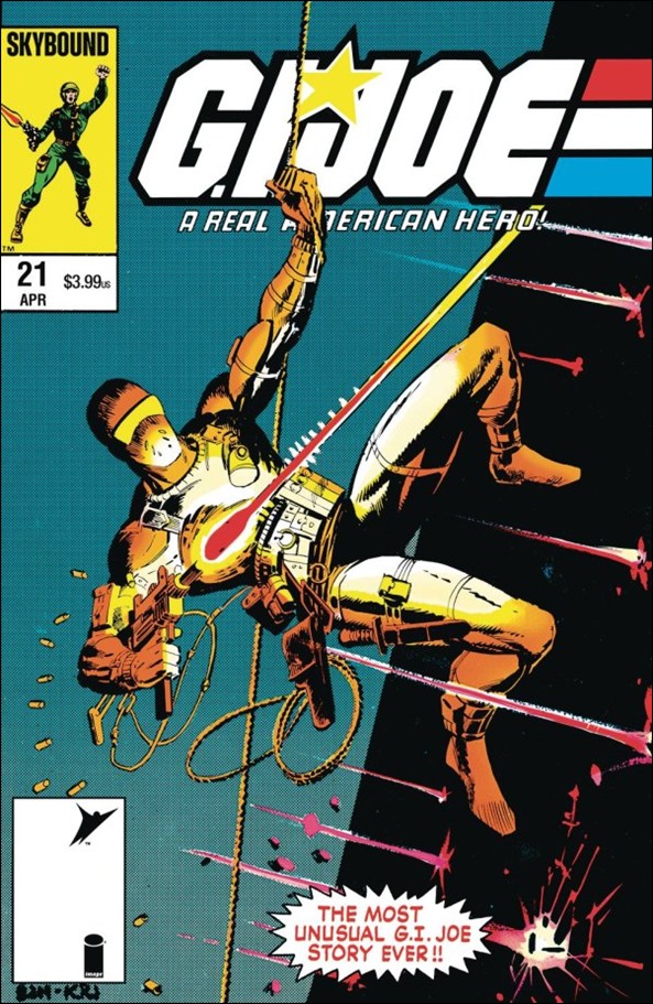 G.I. Joe: A Real American Hero – Silent Missions Edition #21 issue 21-D Ed Hannigan Foil Cover