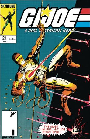 G.I. Joe: A Real American Hero – Silent Missions Edition #21 issue 21-D Ed Hannigan Foil Cover