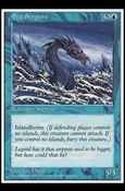 Magic the Gathering: 5th Edition (Base Set) card 118 Sea Serpent