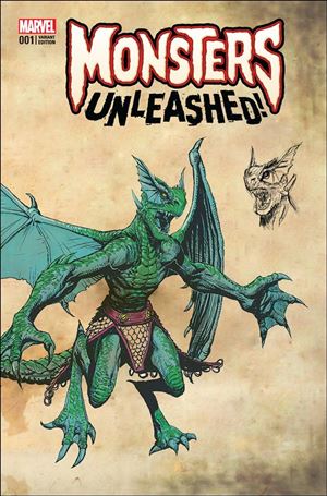 Monsters Unleashed (2017/03) issue 1-D Steve McNiven 