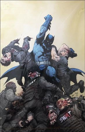 DCeased issue 1-G Greg Capullo Gold Foil Cover