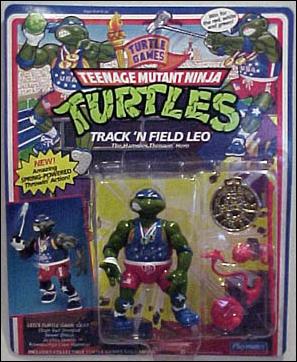 Teenage Mutant Ninja Turtles: Turtle Games figure 4 Track 'n Field Leo
