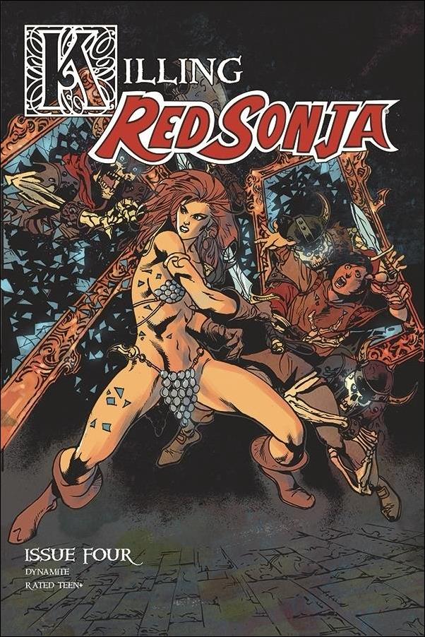 Killing Red Sonja issue 4-C Roberto Castro Cover