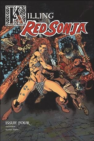Killing Red Sonja issue 4-C Roberto Castro Cover
