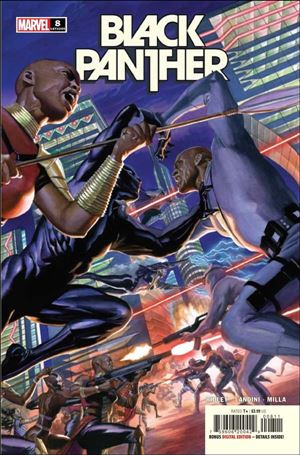 Black Panther (2022) issue 8 Alex Ross Cover