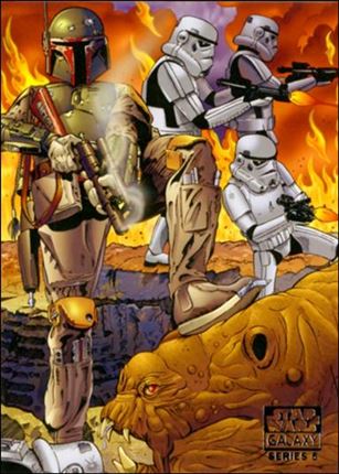 Star Wars Galaxy: Series 5 (Base Set) card 89 Armored and Dangerous