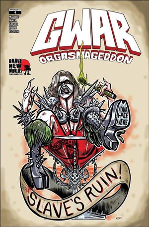 Gwar: Orgasmageddon issue 1-MC Ally Cat Brave New Worlds Comics Cover