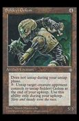 Magic the Gathering: Ice Age (Base Set) card 338 Soldevi Golem