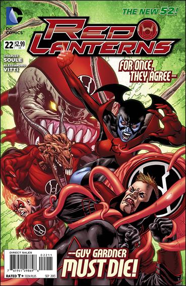 Red Lanterns issue 22 Alessandro Vitti Cover