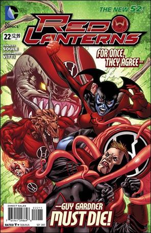Red Lanterns issue 22 Alessandro Vitti Cover