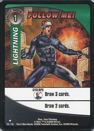 X-Men Trading Card Game (Base Set) card 54 Follow Me!