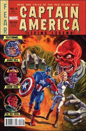 Captain America: Living Legend issue 2-C Dan Brereton 1:50 Cover