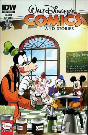 Walt Disney's Comics and Stories (2009) issue 721-B Amy Mebberson Subscription Cover