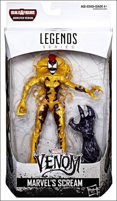 Marvel Legends Series: Venom (Monster Venom Series) figure 3 Marvel's Scream