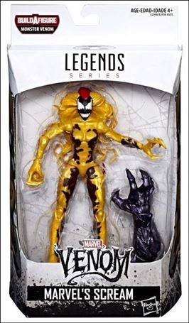 Marvel Legends Series: Venom (Monster Venom Series) figure 3 Marvel's Scream