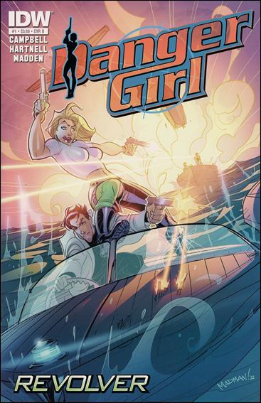 Danger Girl: Revolver issue 1-B Chris Madden 1:4 Cover