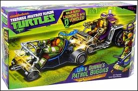 Teenage Mutant Ninja Turtles (2012) Vehicles and Playsets figure 8 Leo & Donnie's Patrol Buggies