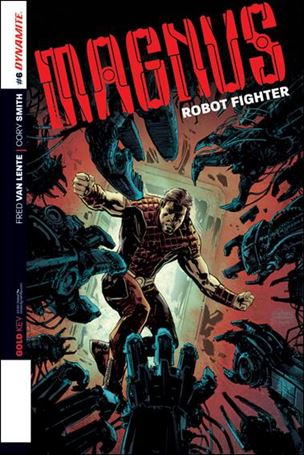 Magnus Robot Fighter (2014) issue 6 Gabriel Hardman Cover