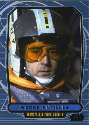 Star Wars Galactic Files (Base Set) card 145 Wedge Antilles Snowspeeder Pilot: Rogue 3