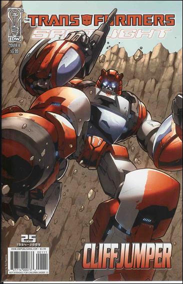 Transformers Spotlight issue nn23-B Cliffjumper - Don Figueroa Cover