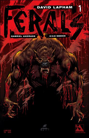 Ferals issue 1-F WonderCon Cover 1/850