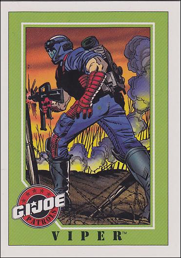 G.I. Joe (Base Set) card 143 Viper