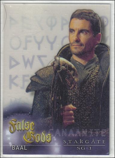 Stargate SG-1: Season 5 (False Gods Subset) card F2 Baal [sic]