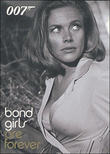 Women of James Bond in Motion (Bond Girls Are Forever Subset)  card BG3 Honor Blackman as Pussy Galore - Goldfinger