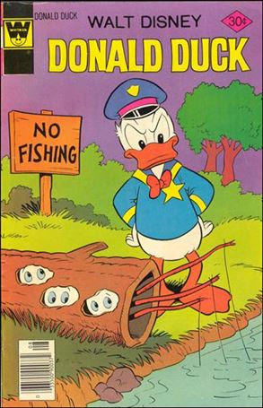 Walt Disney's Donald Duck (1952) issue 186-B Whitman Cover