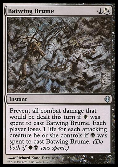 Magic the Gathering: Archenemy (Base Set) card 80 Batwing Brume