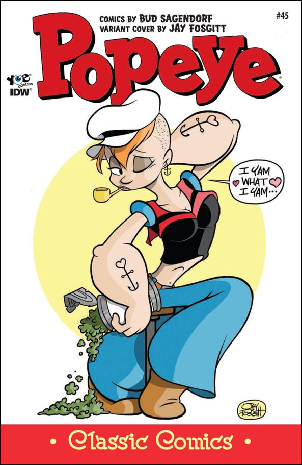 Classic Popeye issue 45-B Jay Fosgitt 1:10 Cover