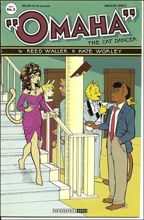 Omaha the Cat Dancer (1994) issue 3